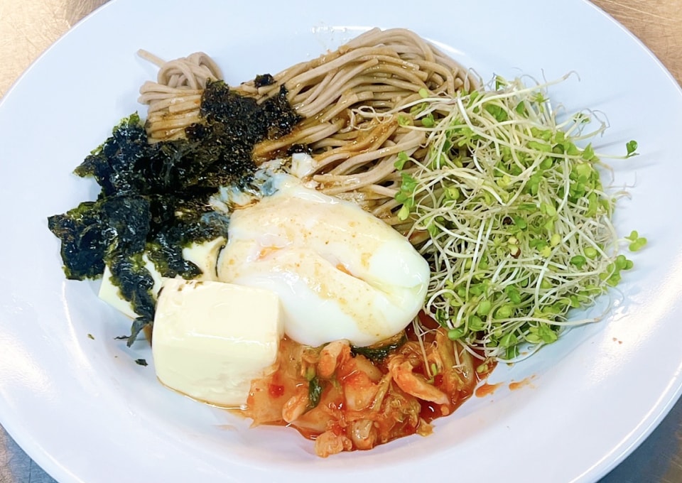 BLUEPEAK食堂風マッククス(韓国まぜそば)