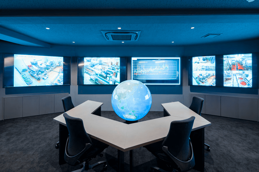 情報ネットワークの拠点である「ワールドコントロールセンター」