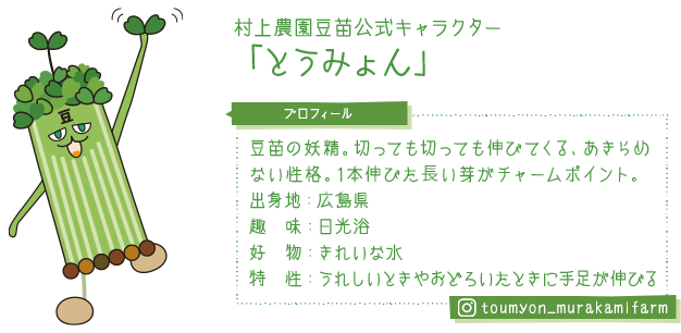 とうみょんプロフィール