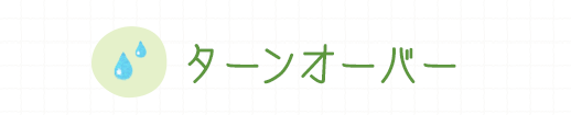 ターンオーバー