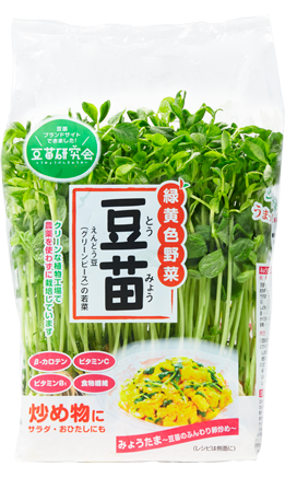 村上農園の豆苗 豆々研究室 豆苗研究会