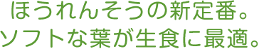 スプラウトの定番。平安時代から食べられていた日本を代表するスプラウトです。